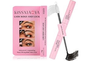 LYMYBETY Lash Bond and Seal, Cluster Eyelash Glue for Individual Cluster DIY Eyelash Extensions, Super Strong Hold Cluster Lash Adhesive, Waterproof, Latex Free, Mascara Wand Glue (Lash Bond and Seal)