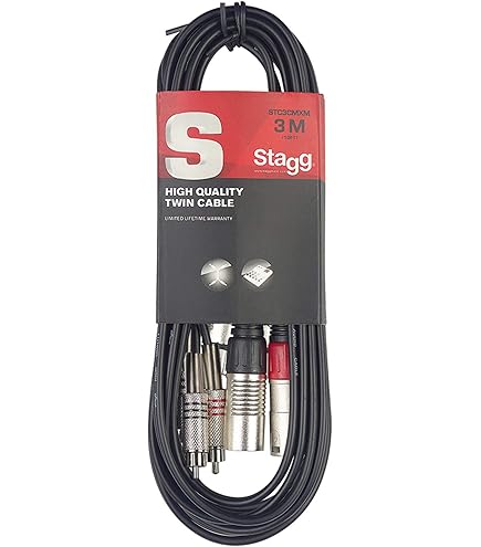 Cavo Audio J&D 2 RCA A 2 XLR Femmina - 0.9m, Unbalanced, Per Mixer E Altoparlanti - Foto 9