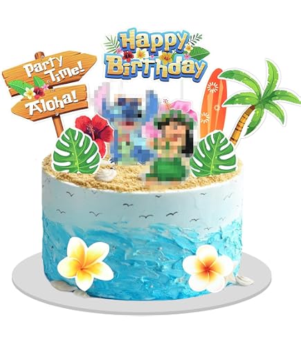 Happy Birthday Party Set – Inkl. Banner, Luftballons, Kuchenaufsatz & Cupcake-Topper Für Kindergeburtstag