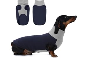 KONVINIT Pull-Overs pour Chiens Pull pour Grand Chien (M-5XL) - Polaire Molletonnée, Col Haut, pour Labrador, Berger Allemand