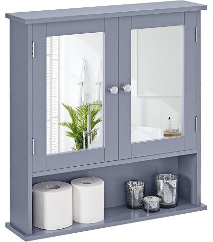 Pensile bagno 2 ante 60x60h cm bianco lucido - Apollosa