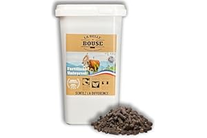 La Belle Bouse - Engrais Naturel - Fertilisant Universel - Bio - Fabriqué en France - Naturel (1Kg)