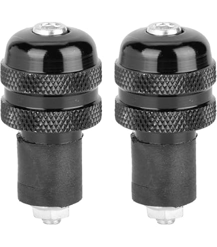 Embouts Guidon Moto Universels 22mm - Alliage Aluminium - Protection & Style