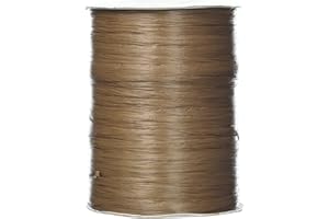 C.E. Pattberg Präsent - Rayon Raffia Biodegradable Ribbon Brown 100 meter spool