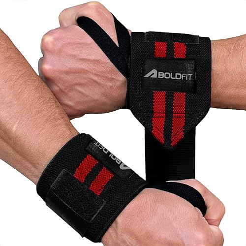 Boldfit Wrist Band for Gym Workout Wrist Support for Gym Straps for Men Hand Band Strap for Man Accessories for Men Workout Wrists Supporter wrap for Man Workouts Accessories for Women Hand Wraps