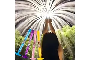 LXUBDXY Pack of 4 Fireworks Water Gun, Pull-Out Water Gun, Romantic Fireworks Water Squirter, Water Spray Gun for Children and Adults, Pool Toy for Outdoor Pool Beach Party