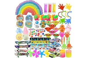 Cemirk Party Bag Fillers for Kids, 60Pcs Assorted Toys, Birthday Party Favours, Lucky Dip Prizes, Classroom Rewards, Goodie Bag Gifts for Boys & Girls