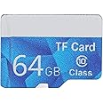 Annadue 32GB/64GB/128GB Micro Memory Card High Speed Class 10 TF Card, 10M/s, for Digital Cameras, Mobile Phones, GPS, MP3 Players, PDAS, Tablets, etc (64GB)