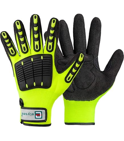 Elysee thl Handschuhe gelb Feuerwehr Rettungsdienst TOP Grip Feuerwehrhandschuhe THW(11 / XXL) Baumarkt