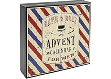 MEN BOOK Body Care Adventskalender für Männer 2023 - Körperpflege Weihnachtskalender zum Aufklappen