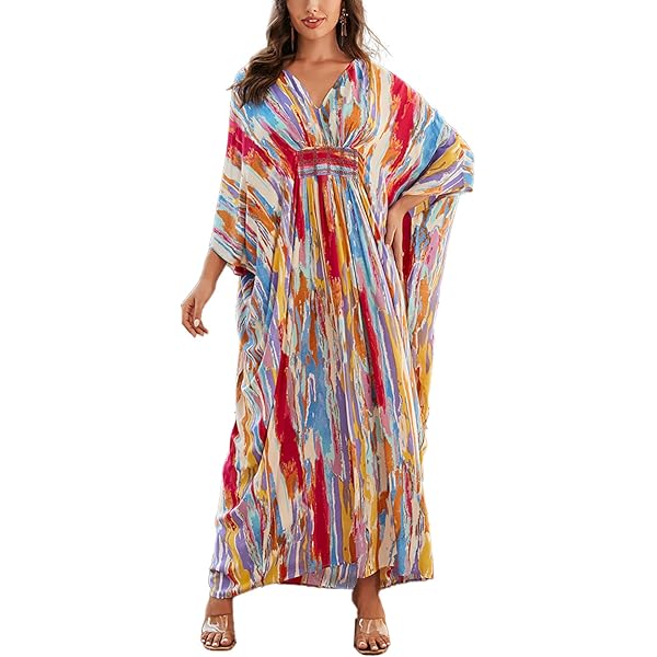 Kariertes Oversized-Nachthemd Farbe braungrün - - 751BE-78X