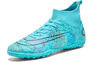 sudorun Fußballschuhe Kinder Kunstrasen Fussballschuhe Hallenschuhe Für Jungen Mädchen AG FG TF Turf Trainingsschuhe