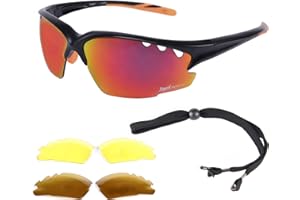 Rapid Eyewear Expert Cricket, Driving & Sports Sunglasses. Mens & Womens. Interchangeable Lenses