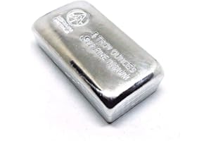 PRECIOUS & VALUABLE METALS / Lingote de Indio (In) de 155 gramos (5 onzas) bellamente acuñado