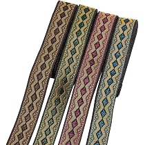Mabella Seidenband Mit Blattmuster Für Geschenkver Produktbild-Vorschau 10
