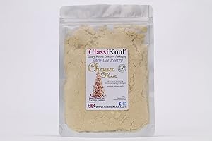 Classikool 500g Choux Pastry Easy Mix: Just Add Water for Profiteroles, Eclairs and Buns