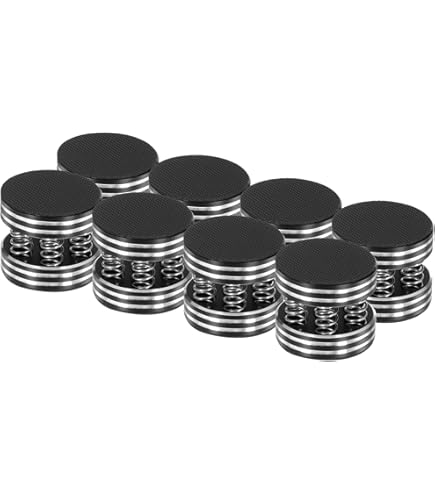 Sourcing Map 4 Pcs Subwoofer Isolation Pad, 45x40mm Speaker Isolation