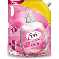 Fem Soft Handz Hand Wash Sensitive – Enriched with goodness of Vanilla & Glycerine - 1500 ml