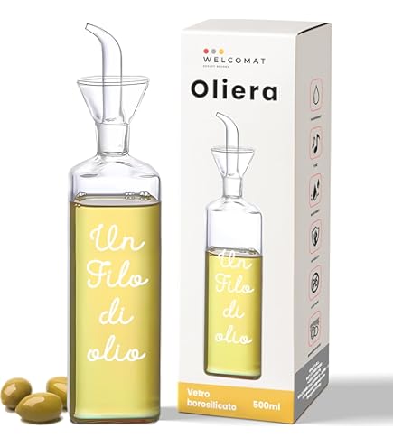 Bottiglia Per Olio Thun Happy Country, Vetro 1 Litro, Tappo In Polietilene - Foto 3