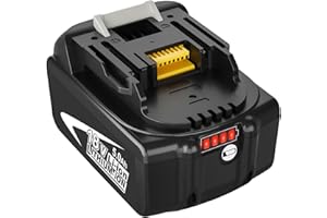 Goodexo BL1850B 5.0Ah Repuesto para Batería 18V BL1850 BL1860B BL1860 BL1840 BL1840B BL1845 BL1835 BL1820 BL1830 BL1815 LXT-400 con LED Batería Herramienta Eléctrica