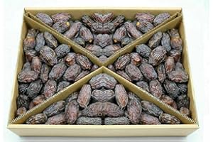 ‎SUNNAH SHOP Sunnah Shop® Jumbo Medjool Datteln aus Palästina 5Kg - Premium Medjool Datteln | Königsdatteln frischer Ernte | Einzigartiger Karamell Geschmack | 100% Natürlich OHNE Zusatzstoffe