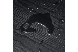 Hode Carta Adesiva per Mobili Legno Nero 40X500cm Pellicola Vinilica Autoadesiva per Mobili Armadi Tavoli Cassetti Pellicola PVC Decorativa