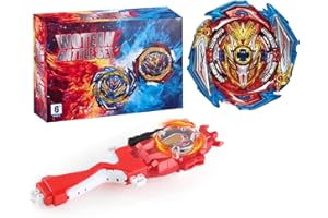 Wotean Bey Burst Turbo Blade Set, Trottola Da Combattimento 4D Arena Metal Fusion, Con Lanciatore Battling Top, Set Regalo Per Bambini-B-173-01