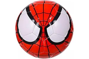 M-V-O Kids Soccer Ball Size 5, Spider Eyes Football for Boys & Girls, PU Material for Indoor & Outdoor Play, Durable Youth Soccer Training Ball, Sports Gift for Kids