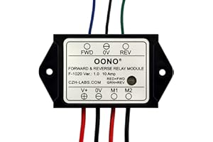 OONO Forward and Reverse Relay Module for Motor/Linear Actuator, Reversing Relay Module (DC 12V)