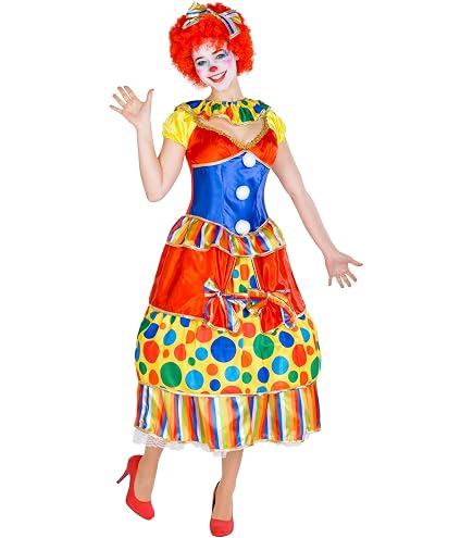 Dressforfun Herren Clown-Kostüm – Mit Frack & Hose, Größe M, Für Fasching & Mottopartys