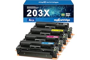 MYCARTRIDGE Toner kompatybilny z tonerem 203X 203A do Color Laserjet Pro MFP M281fdw M281fdn M281cdw M281cdw M280nw M254dw M254dn M254nw