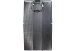 YINGGUANG ETFE Flexible 100W Panel Solar etfe Placa Solar Ideal para Balcón, Jardín Sistemas Aislados de la Red Energía