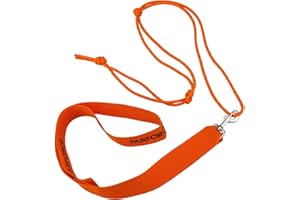 K&S Wildkameras Wildbergehilfe 2-teilig mit Spezialseil Bergegurt Bergehilfe Ziehgurt für Wild Zuglast bis 180kg Signal-Orange