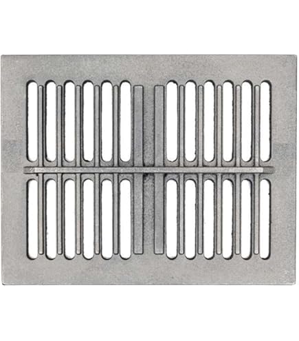 Grille De Poêle Ou Cheminée En Fonte – 28x23.5 Cm – Avec Trous – Fabriqué En Pologne (CA115)