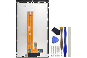 VEKIR Black Tablet Complete Screen LCD Touch Digitizer Replacement for (WiFi Version) Samsung Galaxy Tab A7 Lite SM-T220 8.7" with Tool Kit