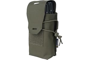 IDOGEAR Magazinbeutel Doppelmagazin-Tasche 5.56 MM Gewehrmagazin-Taschen Molle Double Stack Magazine Carrier Halterung