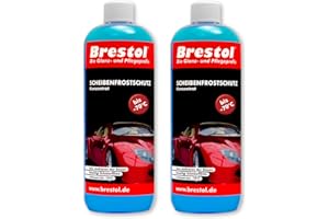 Brestol Lot de 2 produits de protection antigel concentré - 1000 ml - -70 °C - Additif pour lave-glace - Anti-gel - Concentré