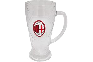 GIEMME AC Milan Boccale in Vetro Birra 680 ML