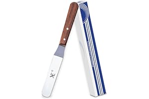 XE XPERT EXCELLENCE XE Palette Knife Baking – Stainless Steel Offset Cake Spatula, Professional Icing Spatula for Cake Decorating, Smoothing Icing, Frosting & Pastries - Ideal for Kitchen, Home & Bakery