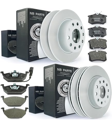 Komplettes Bremsen Set Für VW Polo 6N2 - Bremsscheiben Vorne + Trommeln Hinten