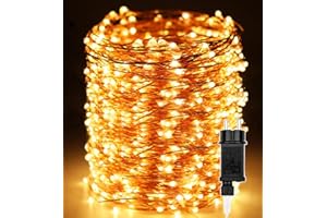 ERWAWEE Luci Albero di Natale 200M 2000 LED, Filo di Rame Catena Luminosa Impermeabile Stringa Luci di Natale da Esterno Interno Natalizie Decorazioni per Festa,Nozze, Giardino,Balcone,Matrimonio,Halloween