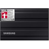 Samsung Portable SSD T7 Shield, 2 TB, USB 3.2 Gen.2, 1.050 MB/s Lesen, 1.000 MB/s Schreiben, Robuste externe Festplatte Outdo