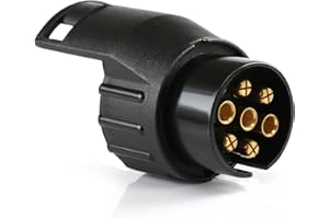 LIHAO Adapter Anhänger 7 auf 13 Polig für PKW Autoanhänger