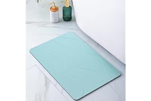 Pure 4Home - Alfombrilla Diatomita Baño Piedra | 60cmx39cm Lija y Tapete incluidos | Alfombra Baño Diatomita | Alfombrilla Baño Diatomita | Alfombra Diatomita Baño