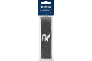 Raquex Cotton Headband - Soft & Absorbent Sweat Headband for Sports, Tennis, Cycling, Running, Fitness and Gym - Cotton Stretchy Material