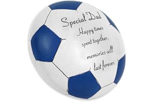 David Fischhoff Special Dad Football Memorial Plaque Grave Stone Ornament Father 3 Colours Gravestone Memorial Memories