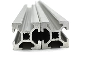 FULLERKREG 1 profilé de construction en aluminium - Rainure 6 - 20 x 20 - Découpe de 300 mm.