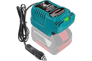 TPDL Caricabatterie da 12 V a 18 V per batteria Bosch, caricabatteria da auto compatibile con Bosch Professional 18 Volt System batteria ProCORE GBA