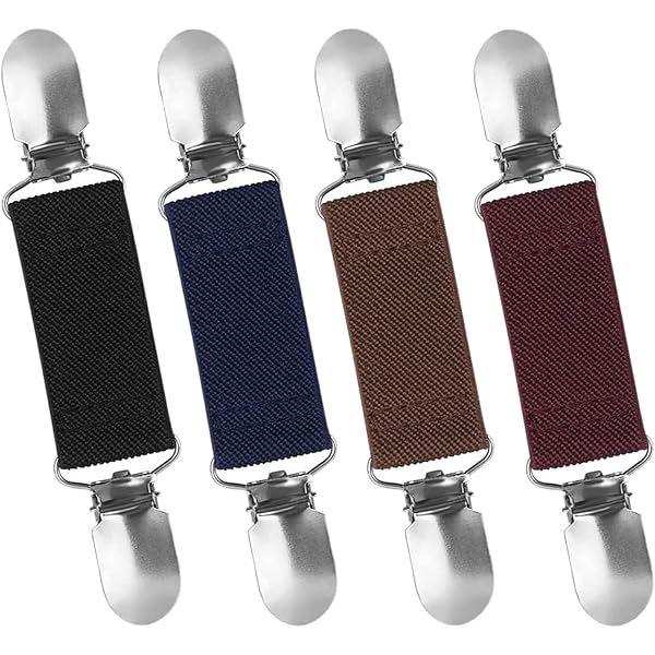 Clip Per Maglione NHPY 4 Pezzi Nero - Fermagli Regolabili Per Cardigan E Cappotti - Foto 2