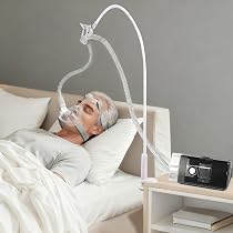 Support De Tuyau CPAP Réglable - Pour Machine Respiratoire, Maintien Du Tube, Pliable Et Robuste
